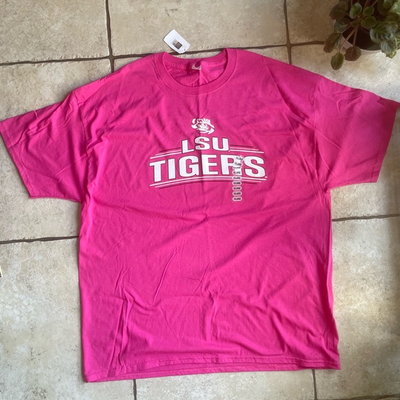 Tops - Pink LSU Tigers T-Shirt